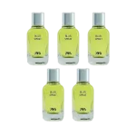 پک اقتصادی و هدیه ادوپرفیوم مردانه زارا رایحه blue de chanel بسته 5 عددی