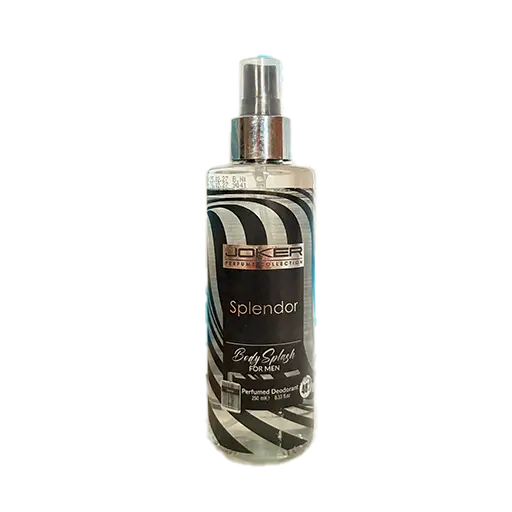 بادی اسپلش مردانه جوکر رایحه splendor حجم 250 میلی لیتر