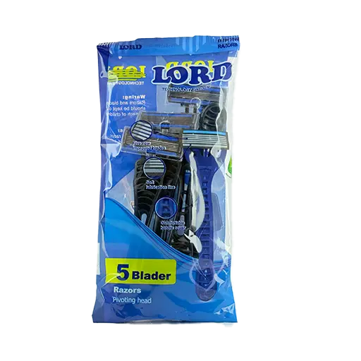 خودتراش ۵ لبه مردانه لرد بسته ۴ عددی