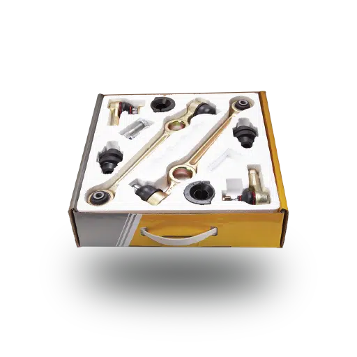 ست قطعات جلوبندی پراید اسفورتی با طبق لاستیکی 1041200360