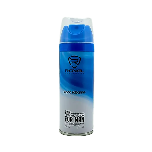 اسپری بدن مردانه رویال رایحه paco حجم ۲۰۰ میلی لیتر