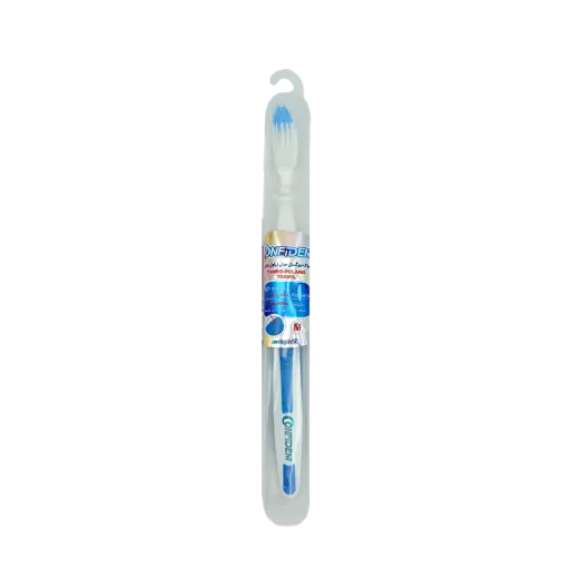 مسواک کانفیدنت مدل polaris travel برس متوسط