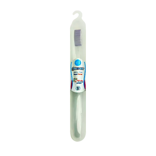 مسواک کانفیدنت مدل Pearl Travel با برس متوسط