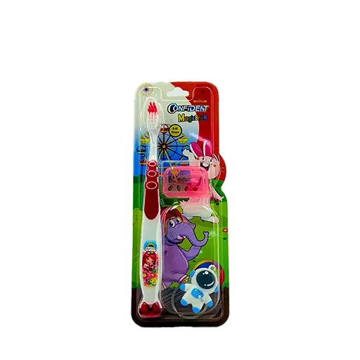 مسواک کودک کانفیدنت مدل magic brush gift برس متوسط