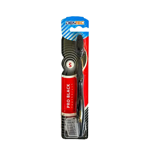 مسواک دنتک مدل pro زغالی برس نرم