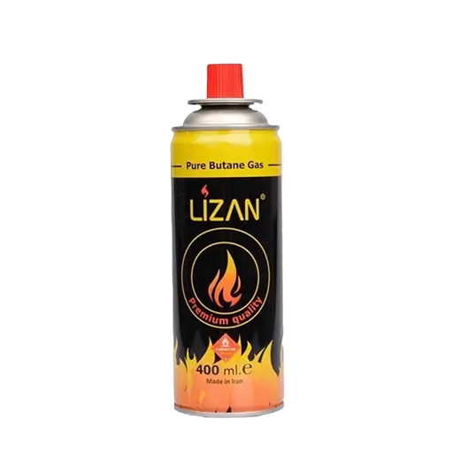 کپسول گاز مسافرتی لیزان حجم 450 میلی لیتر