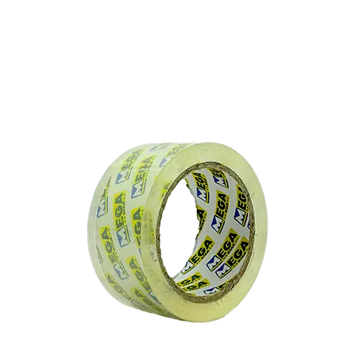 چسب نواری کریستال مگا مدل پهن ضخامت 40 میکرون طول 90 یارد