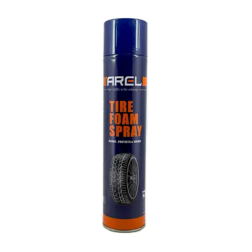 اسپری فوم براق و تمیز کننده لاستیک آرل 750 میلی لیتر