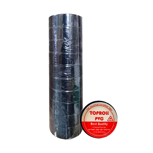 چسب برق تاپرول مشکی بسته 10 عددی