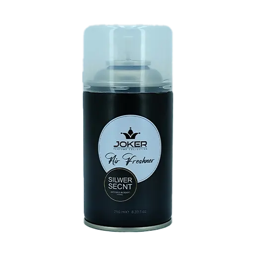 اسپری خوشبو کننده هوا جوکر مدل SILWER SECNT حجم 250 میلی لیتر