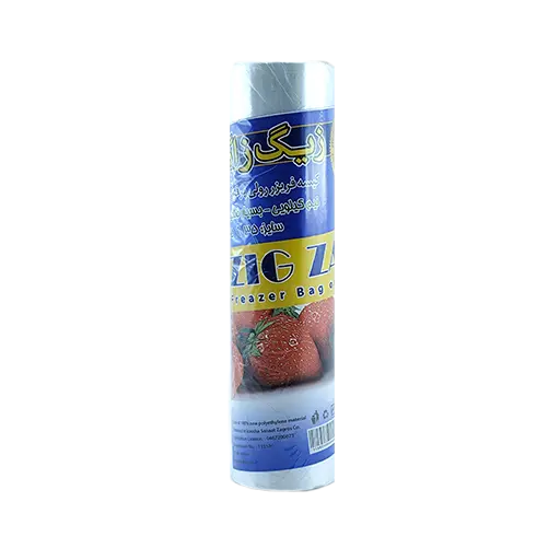 کیسه فریزر زیگ زاگ مدل رولی