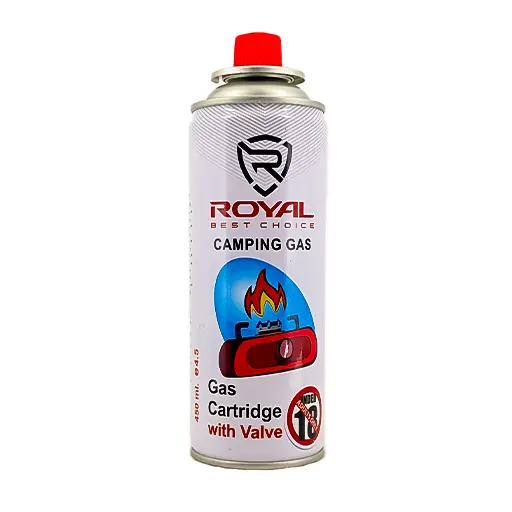 کپسول گاز مسافرتی رویال حجم 450 میلی لیتر