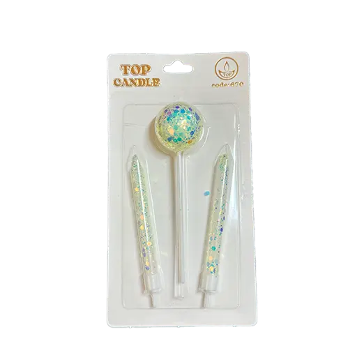 شمع تولد تاپ کندل طرح آبنبات