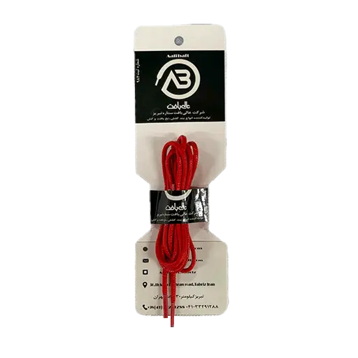 بند کفش گرد عالی بافت مدل شیطانکی 100% پنبه نمره 2