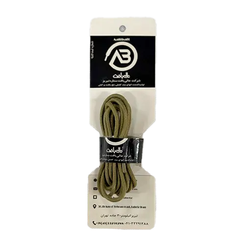 بند کفش گرد عالی بافت مدل شیطانکی 100% پنه نمره 2