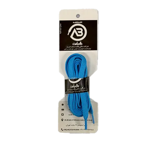 بند کفش تخت عالی بافت 100% پلی استر عرض 6 میلی متر