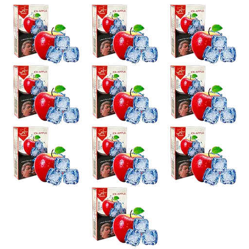 تنباکو سیب یخ آرسس بسته 10 عددی