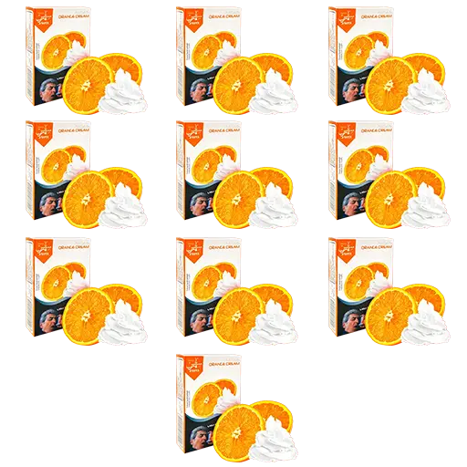 تنباکو پرتقال خامه آرسس بسته 10 عددی