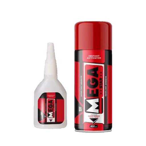 چسب ۱۲۳ مگا استار قرمز حجم 400 میلی لیتر