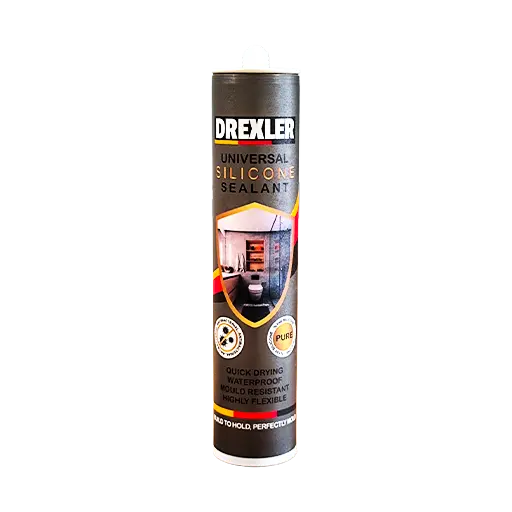 چسب سیلیکون درکسلر رنگ سفید وزن 280 گرم