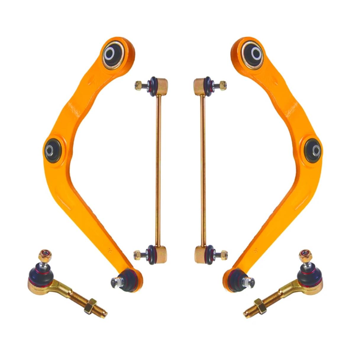 مجموعه قطعات جلوبندی پژو ۲۰۶ ۲۰۷ رانا اسفورتی مجموعه 6 عددی