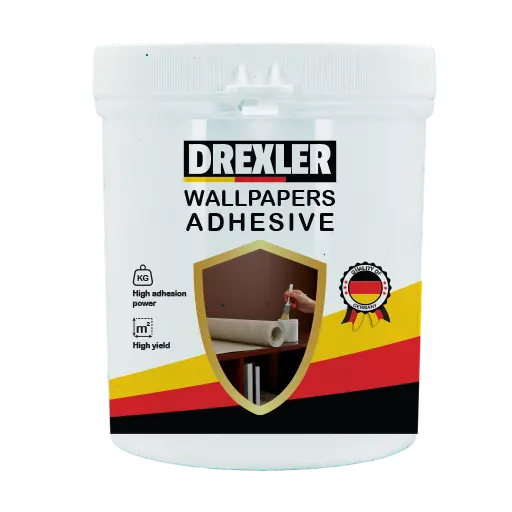 چسب کاغذ دیواری درکسلر وزن 750گرم