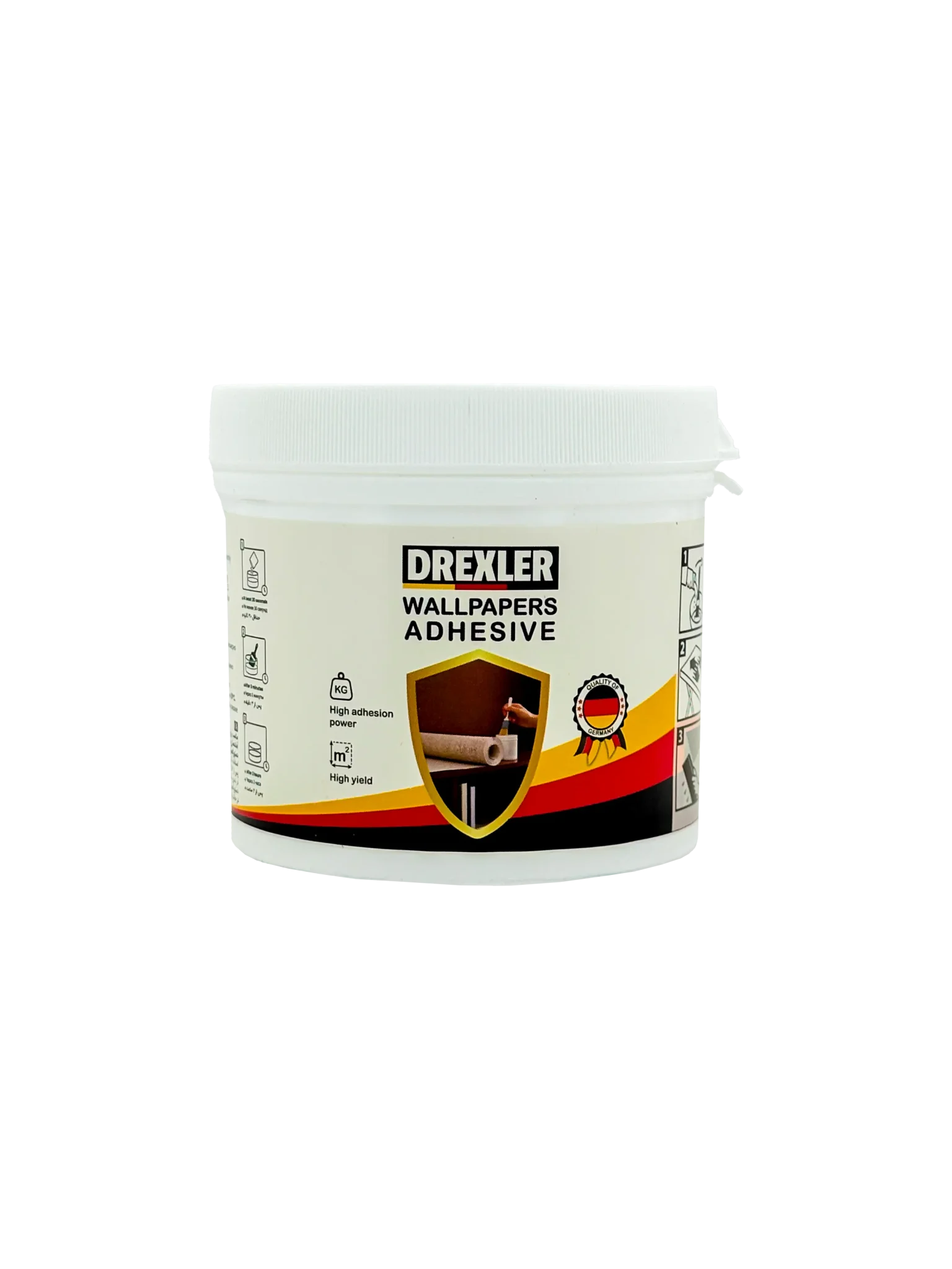 چسب کاغذ دیواری درکسلر وزن 500 گرم