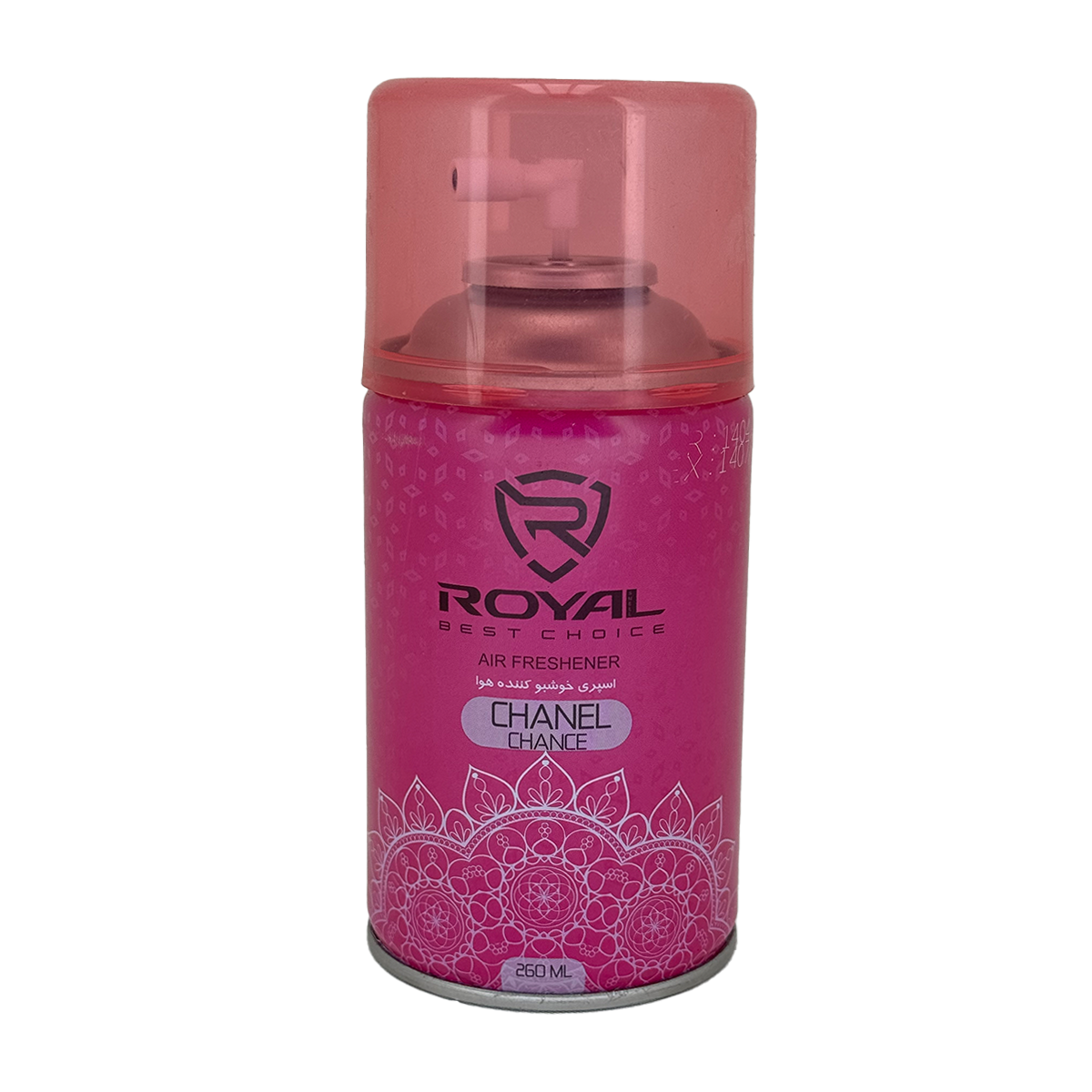 اسپری خوشبوکننده هوا رویال با رایحه Chanel Chance حجم ۲۵۰ میلی‌لیتر