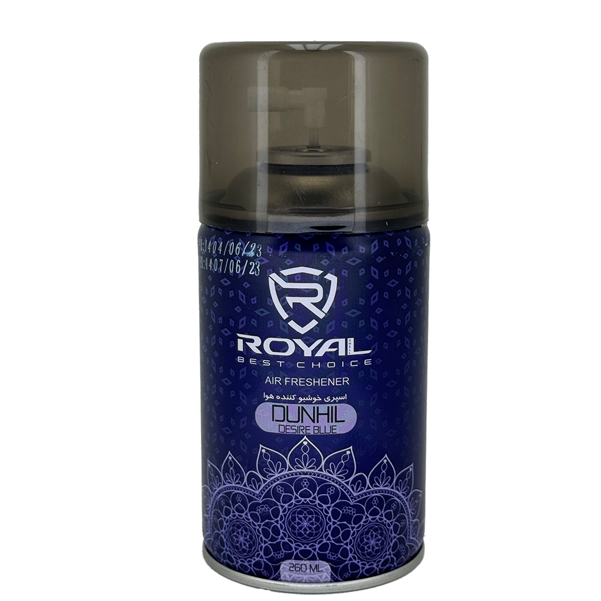 اسپری خوشبوکننده هوا رویال با رایحه Dunhil حجم ۲۵۰ میلی‌لیتر