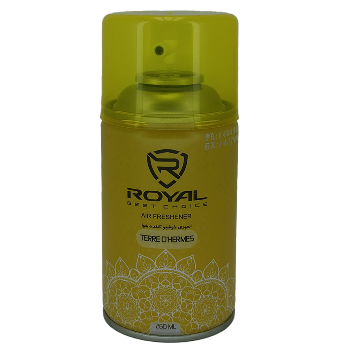 اسپری خوشبوکننده هوا رویال با رایحه Terre D’Hermès حجم ۲۵۰ میلی‌لیتر