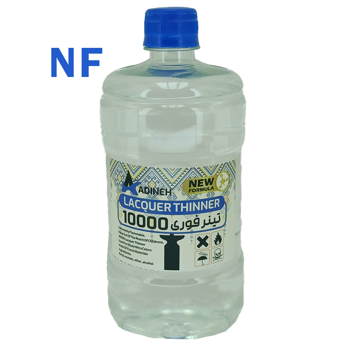 تینر فوری 10000 آدینه ۱ لیتری NF